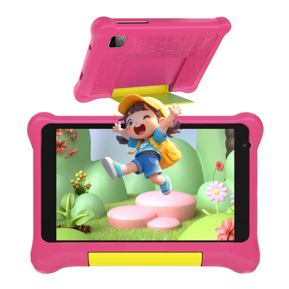 2025 NEW TK707 Tablet 7″ Android 12 Quad Core 5GB+32GB Wi-Fi 5000mAh Battery Dual Camera Software