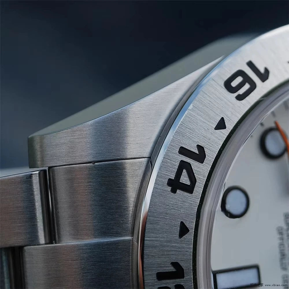 Vintage 42MM GMT Men's Watch PD1682 Automatic Mechanical Timepiece Sapphire Stainless Steel 100M Waterproof Retro