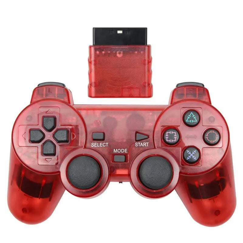 Wireless Gamepad for Sony PS2 Game Controller for Playstation 2 Joystick for PC Joypad USB Game Controle with Dual Vibration