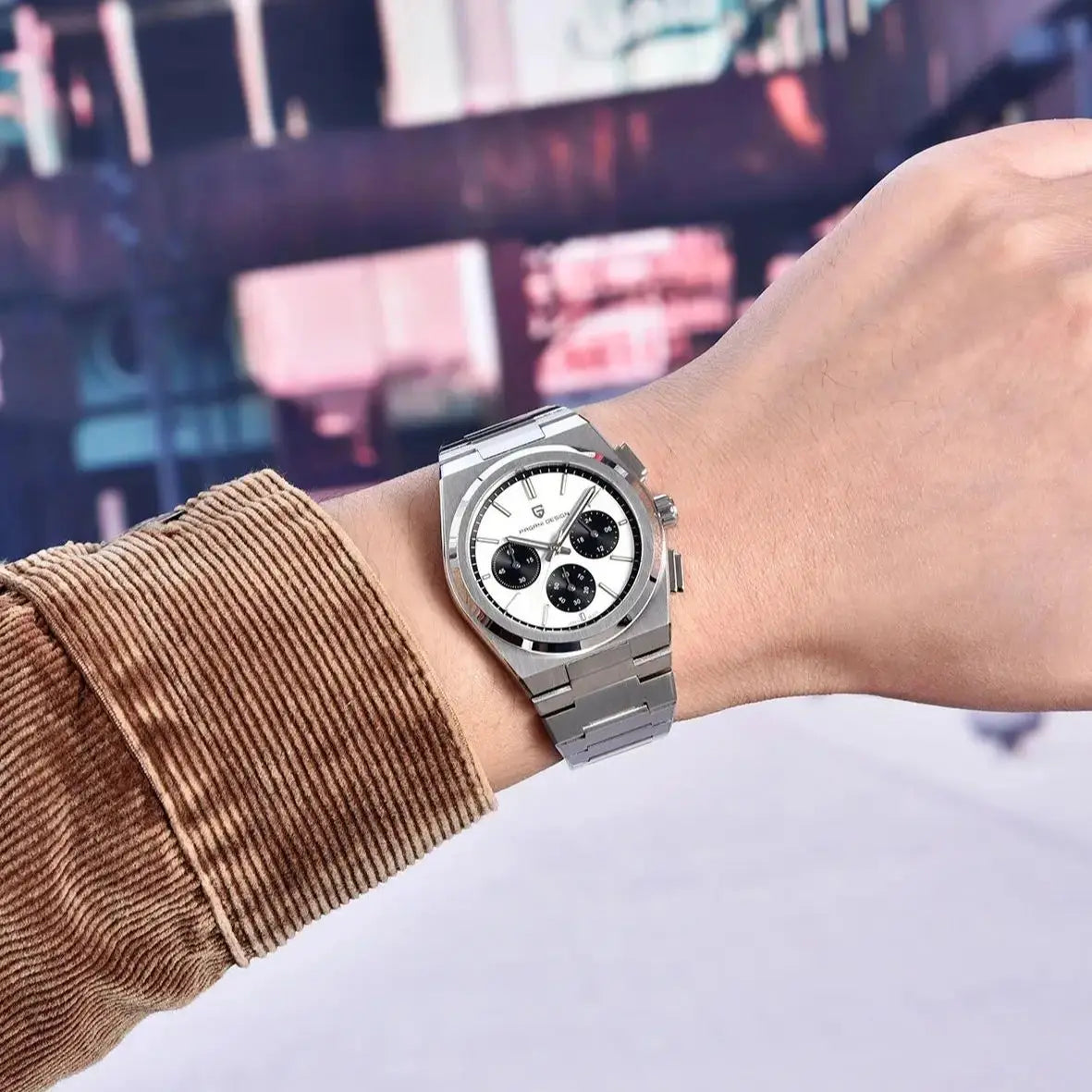 2024 New Men Watches Quartz Business Watches VK63 Men's Clock Top Brand Luxury Watch Men Chronograph Watch for Men