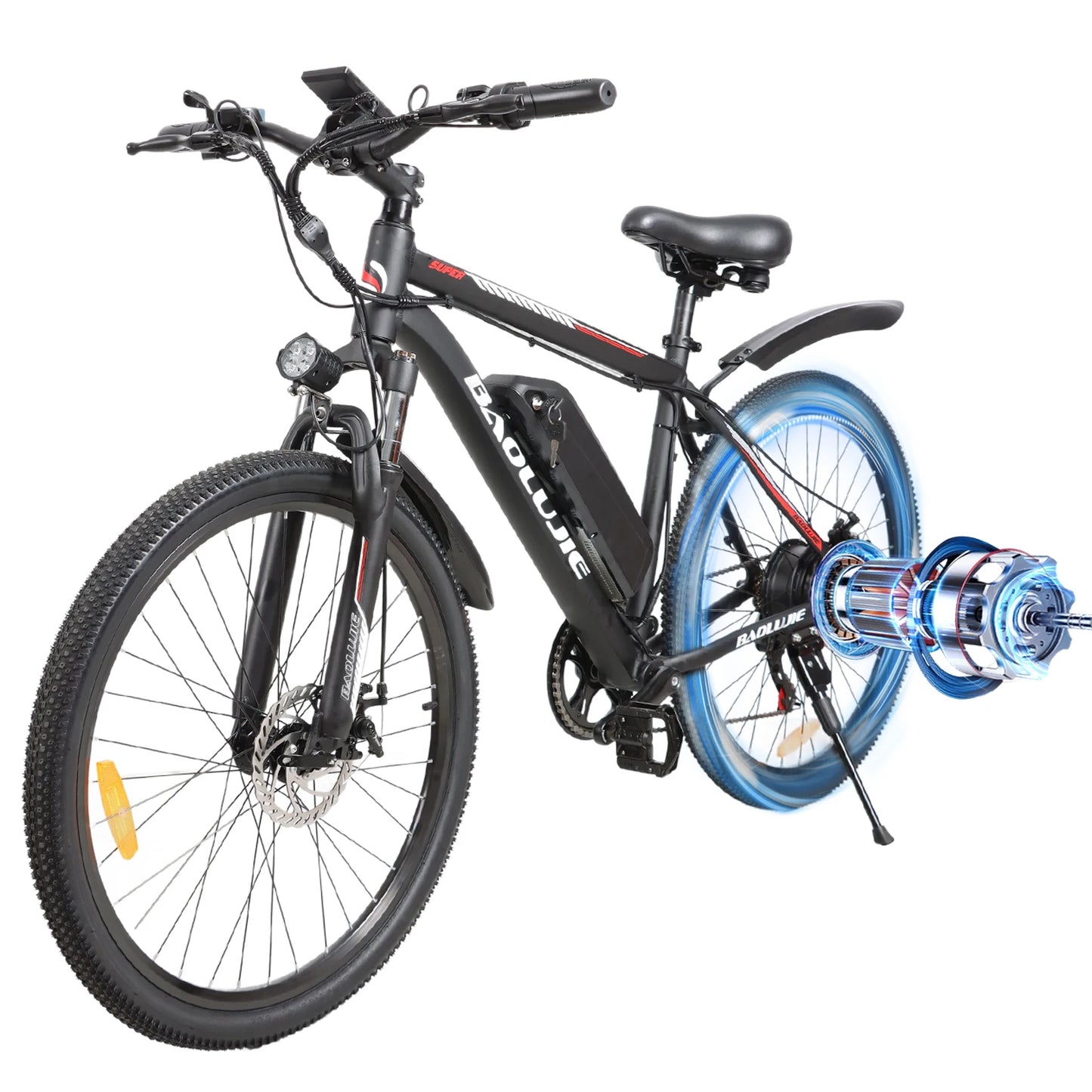DM01 2000W Moto Electric Bicycle 60V30AH Battery Color Display 42 MPH E Bike UL2849