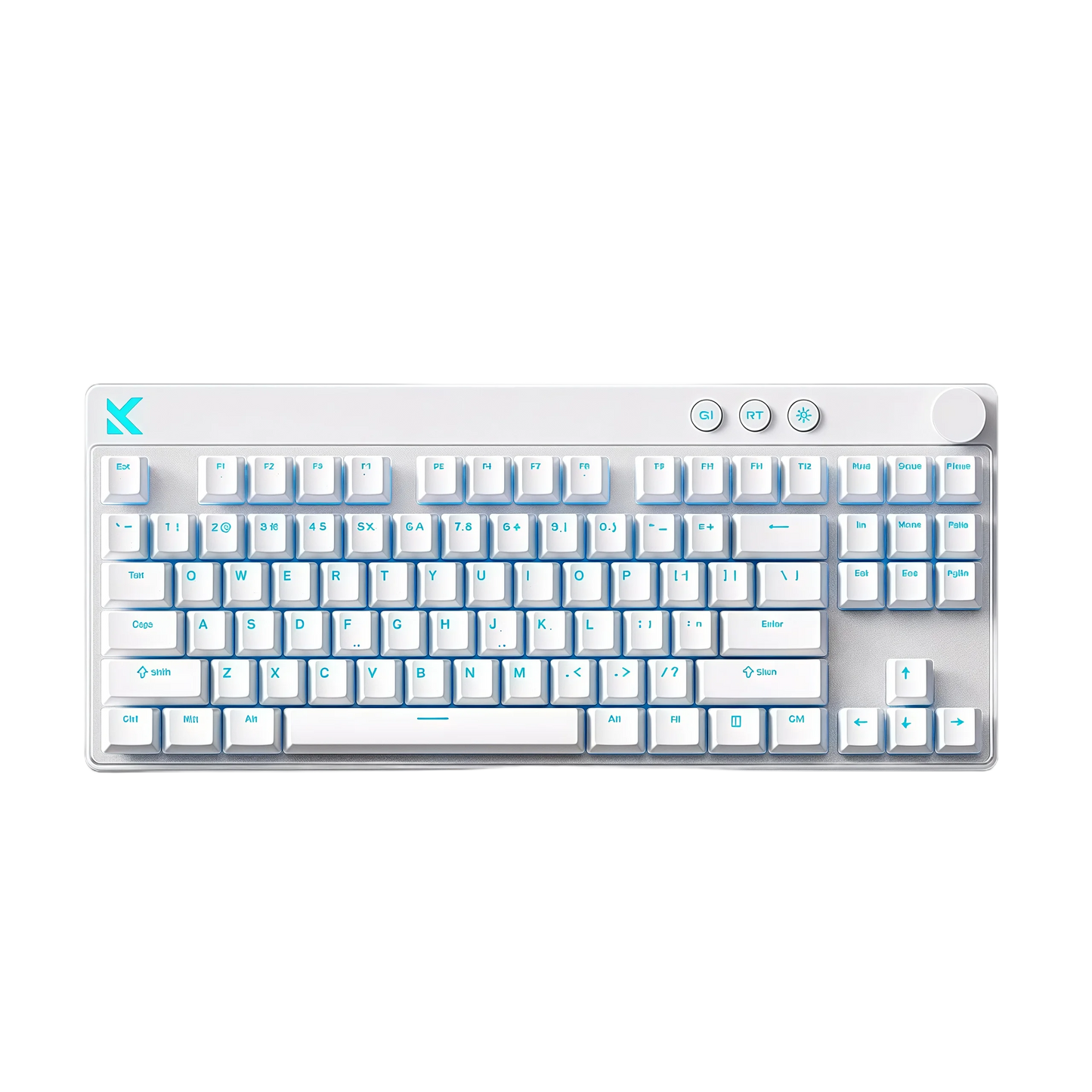Mix87 Magnetic Switch Gaming Keyboard Hall Effect Ultra-Low Latency 0.005mm Lightning magnetic axis Office Wired Keyboard