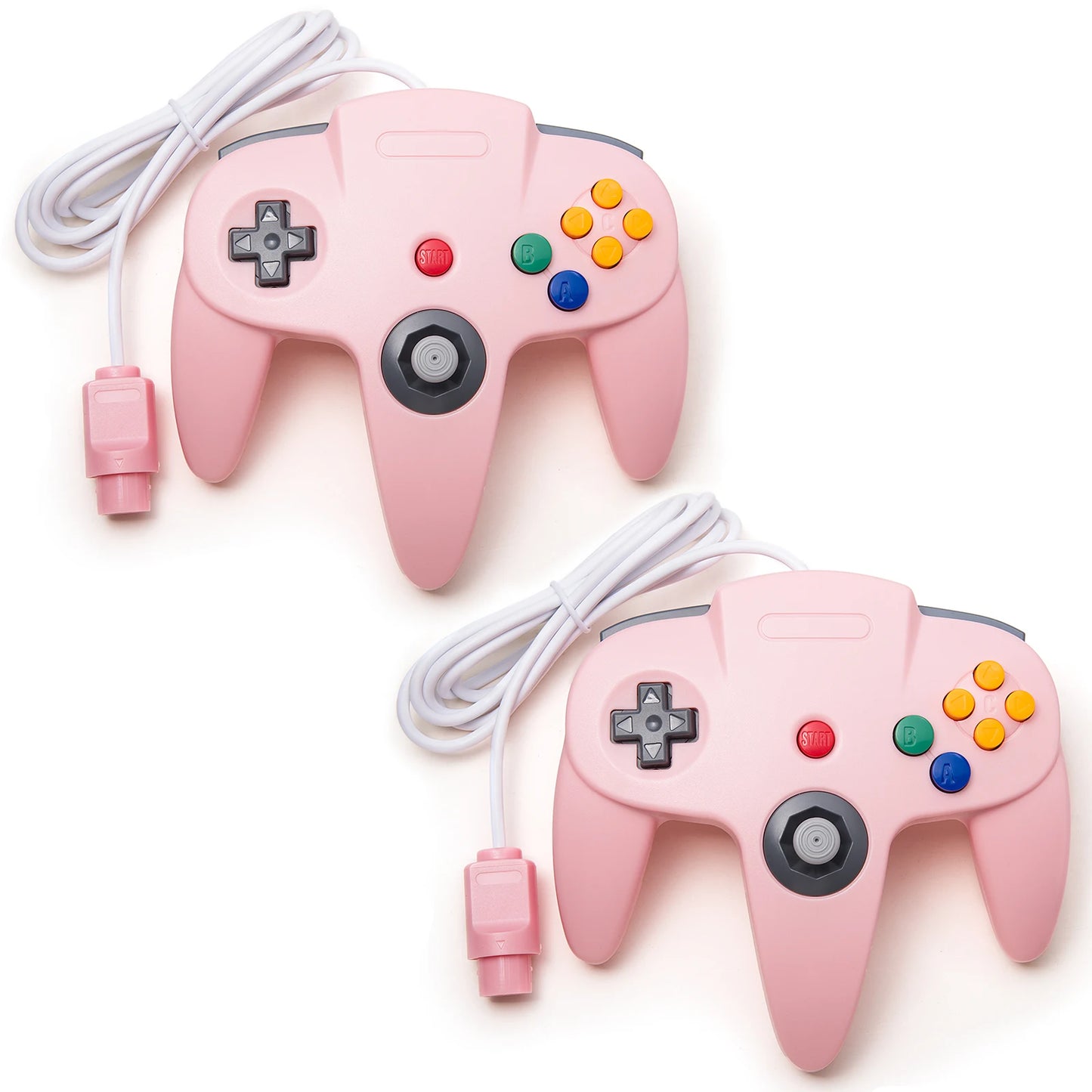 Classic N64 Controller Retro Wired Gamepad Joystick, Replacement for N64 Console Video Game System Play Games