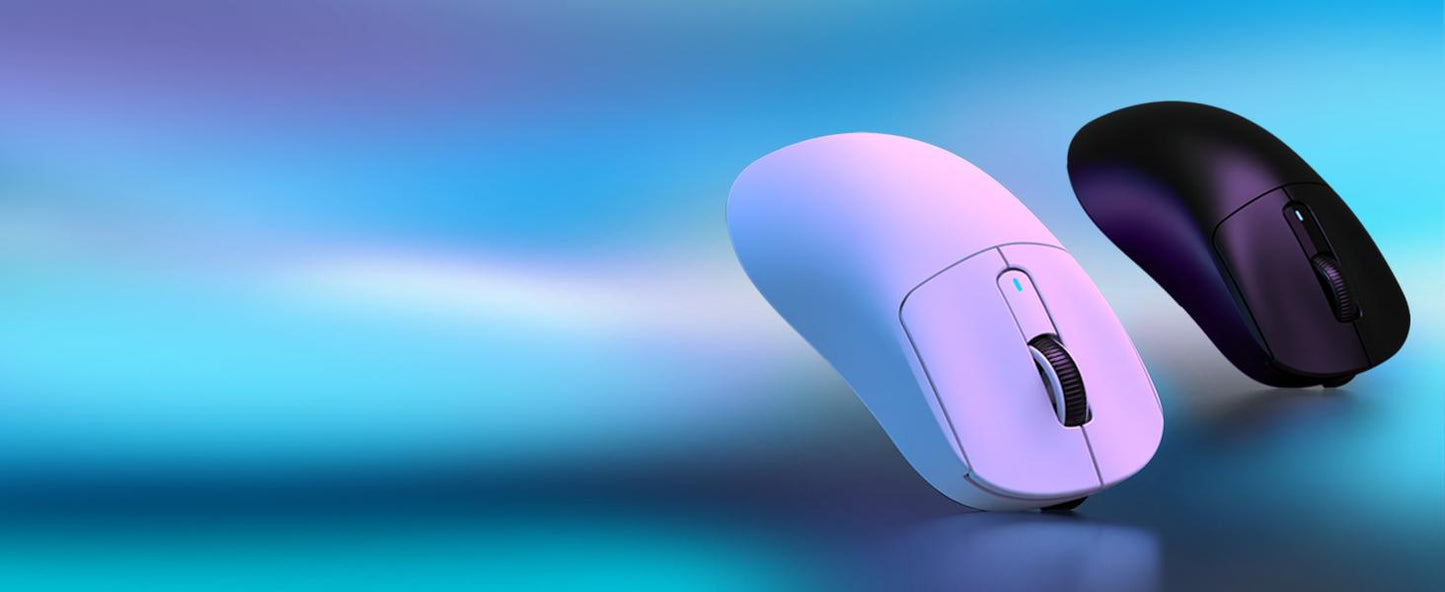 X3 Wireless Gaming Mouse, 49g Ergonomic Computer Mouse, Triple Modes PAW3395 26K DPI Optical Sensor