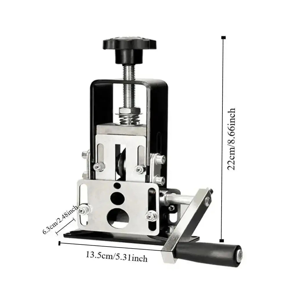 Wire Stripping Machine 1-21mm Portable Cable Stripper Hand Crank Electric Drill Powered Copper Wire Peeling Tool