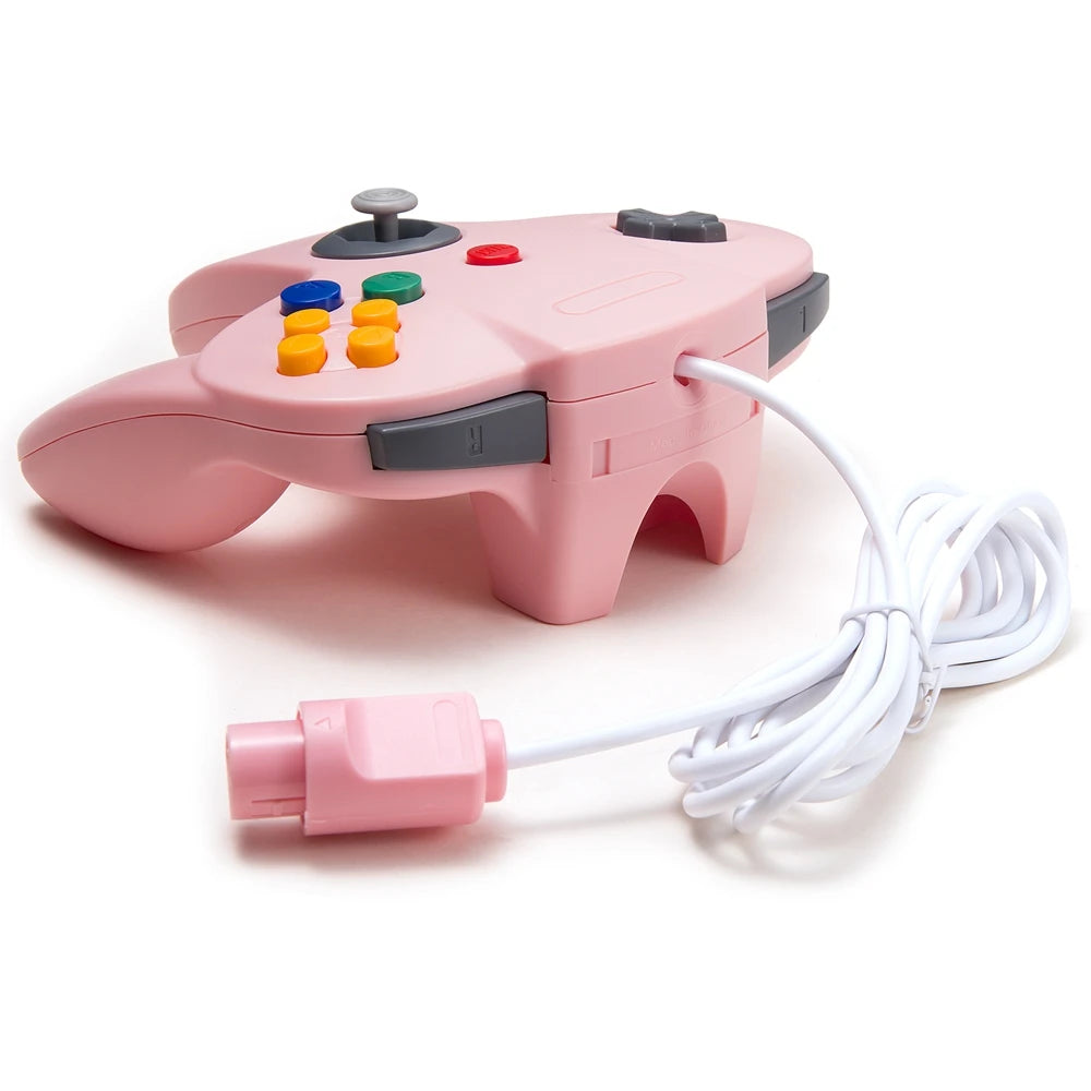 Classic N64 Controller Retro Wired Gamepad Joystick, Replacement for N64 Console Video Game System Play Games