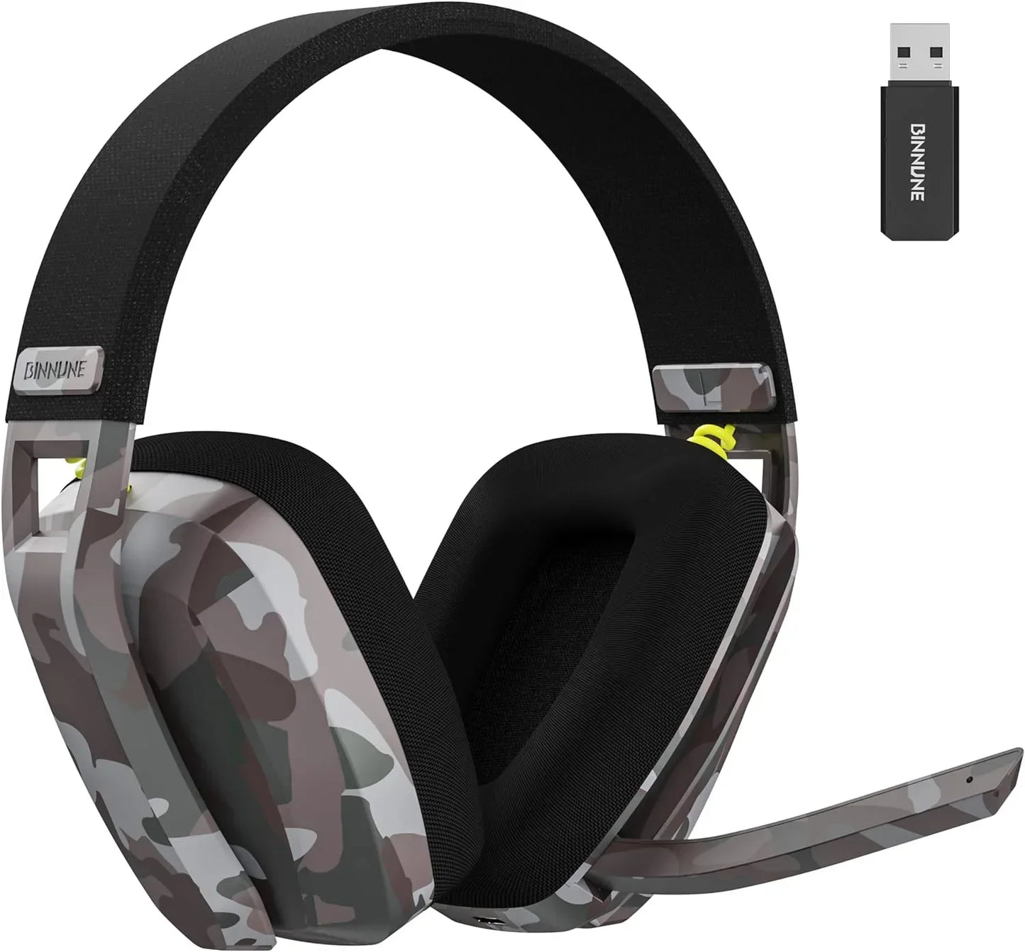2.4GHz Wireless Gaming Headset with Mic for PS5 PS4 PC Mac PlayStation Bluetooth Gaming Headset with Microphone