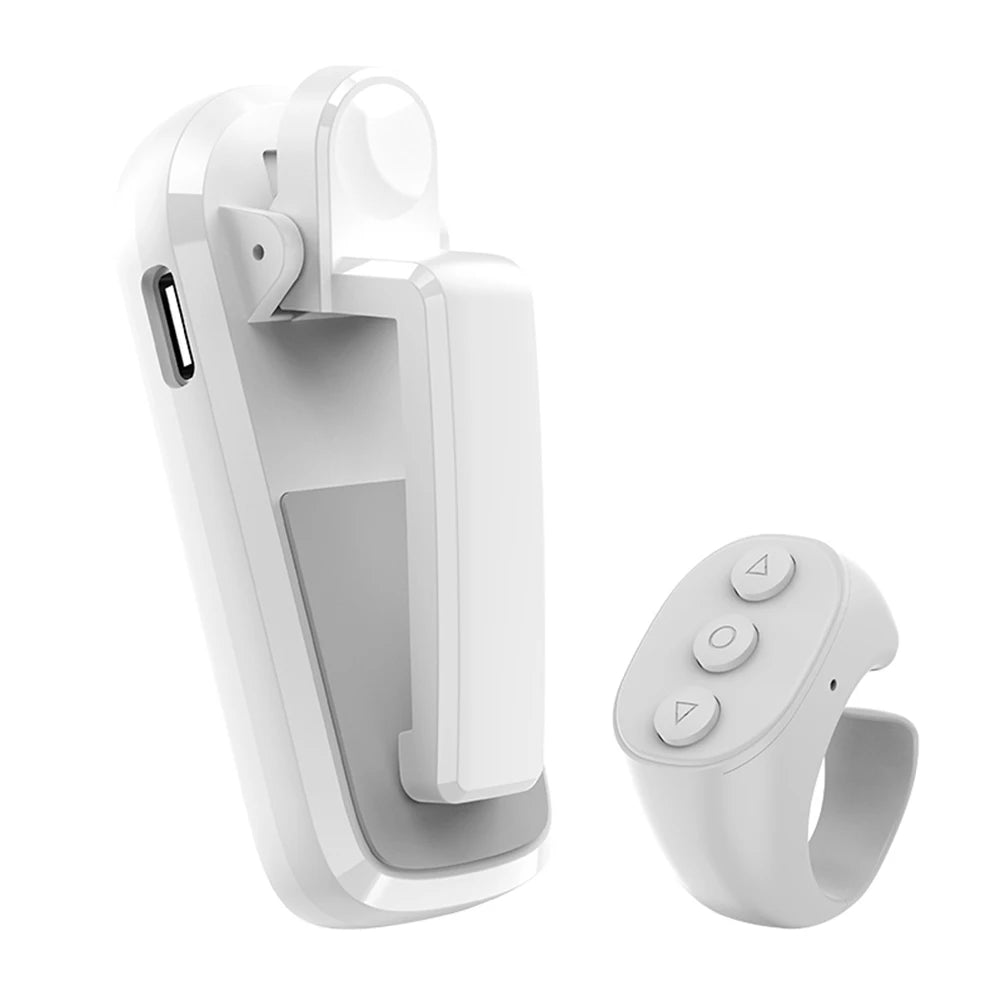 Fingertip Ring RC Page Turners Lightweight Multifunction Page Turner Clicker Camera Remote Clicker for E-book Clicker Accessory
