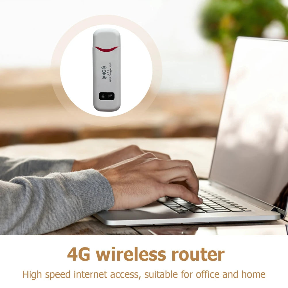 1/2/3PCS 150Mbps 4G LTE USB Modem Dongle WiFi Router with SIM Card Slot Pocket Hotspot Wireless Adapter for Laptops UMPC MID ﻿ ﻿