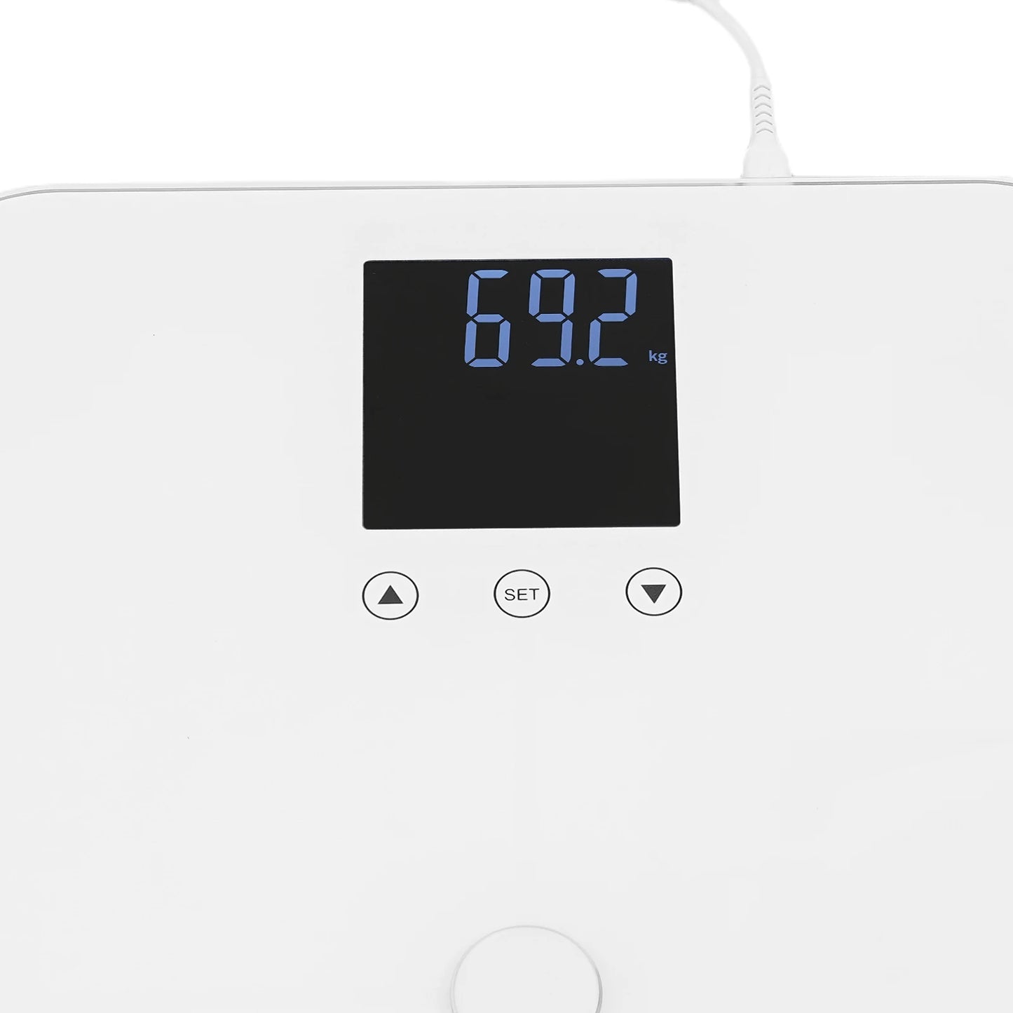 8 Eletrode Body Fat Scale Intelligent Electronic Scale Multifunctional Weight Scale LCD Color Display Screen