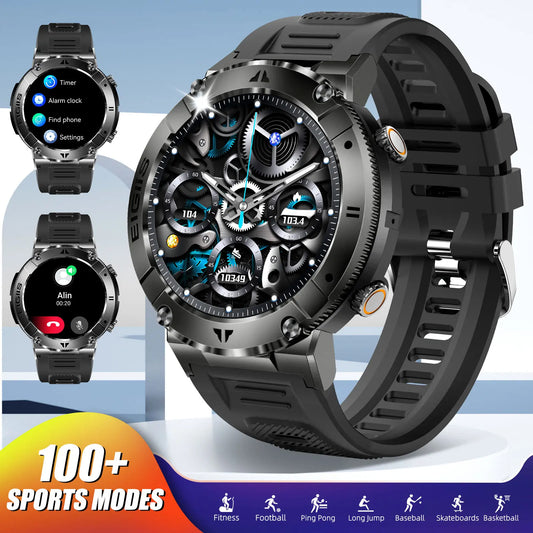 Smart Watch Men TFT Display Bluetooth Call Blood Pressure Sport Fitness Health Monitor Custom Dial Waterproof Smartwatch
