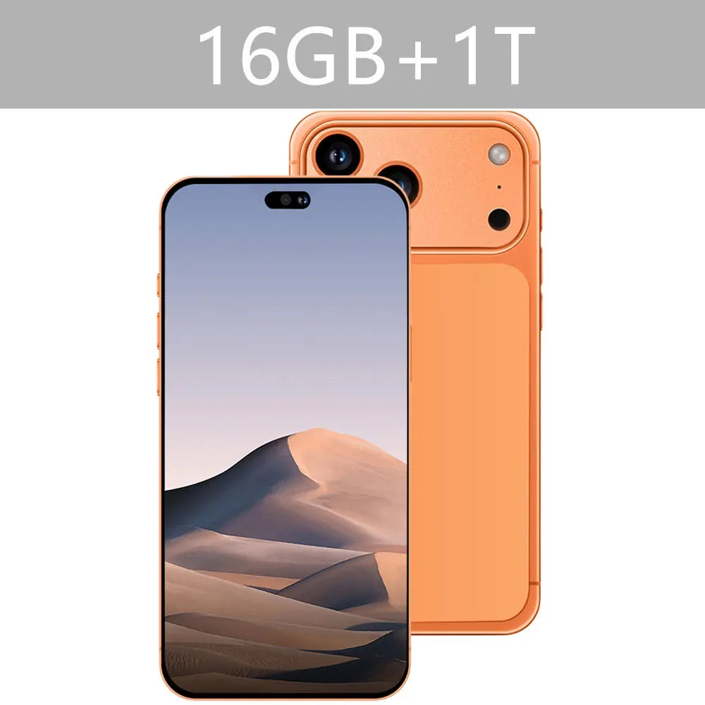 2026 NEW i17 Pro Max 5G Dual Card 8000mAh Battery 7.3HD Global Edition Original Cheap Smart Android Facial Recognition Function
