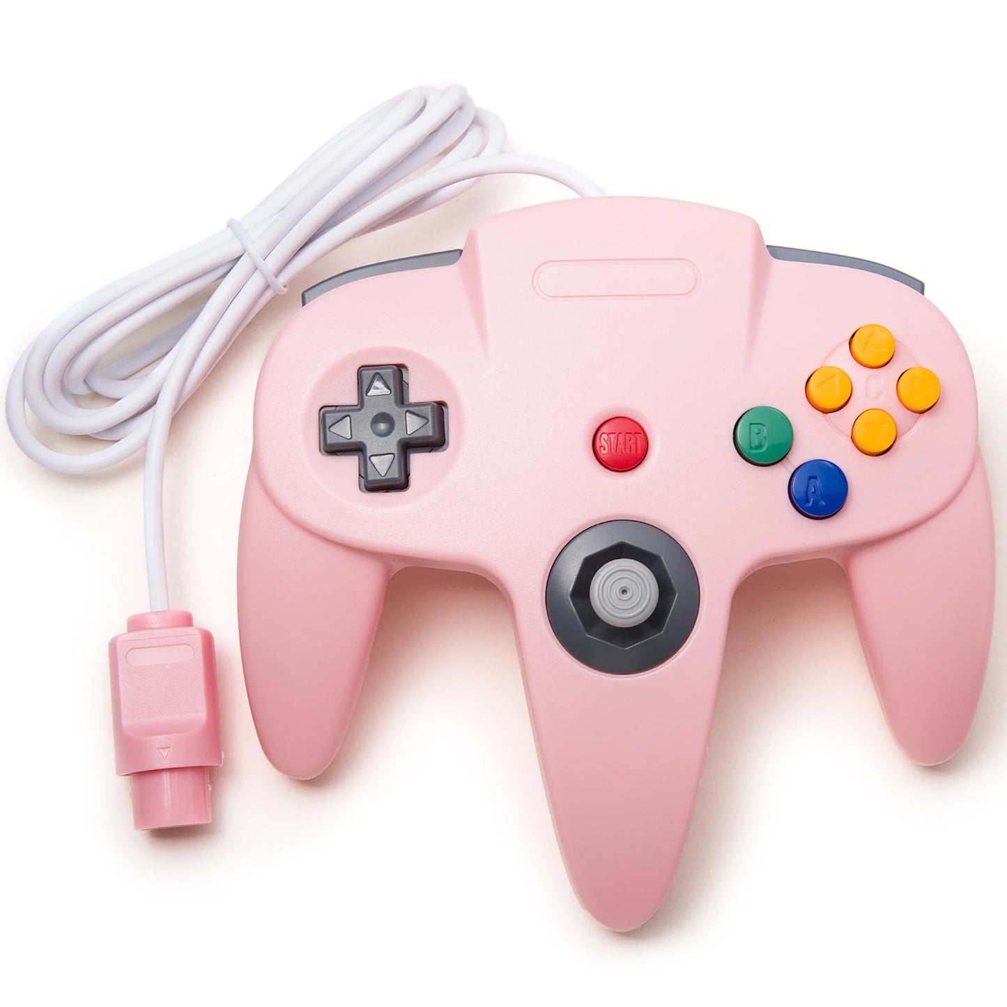 Classic N64 Controller Retro Wired Gamepad Joystick, Replacement for N64 Console Video Game System Play Games