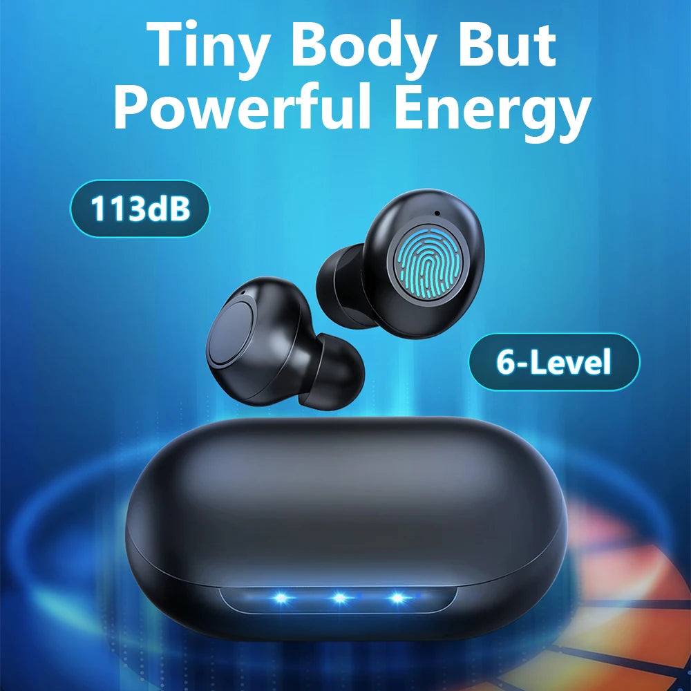 Mini Hearing Aids Digital Rechargeable Hearing Aid 16-Channel Sound Process Portable for Deaf Elderly Sound Amplifier