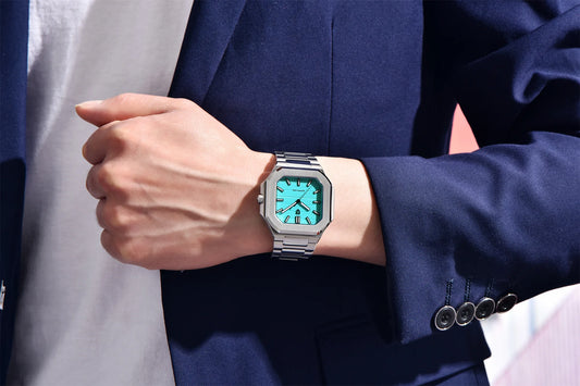2025 New Men's Quartz Wristwatches TMI VH31 37MM 10Bar Waterproof 316L Luxury Stainless Steel Sapphire Men's Watch