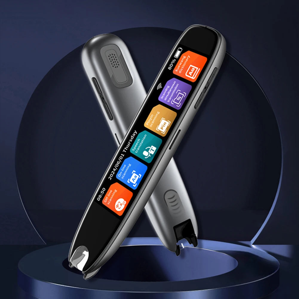 Translation Pen 142 Languages Smart Voice Translator Device Intelligent Scanning Point Reading Recording Pen for Teacher Student