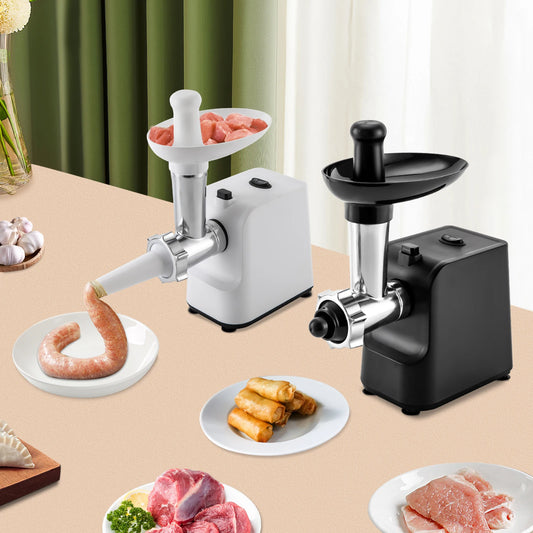 1000W Electric Sausage Stuffer Sausage Maker Meat Grinder Meat Filling Tools 3 Grinding Plates for Kitchen