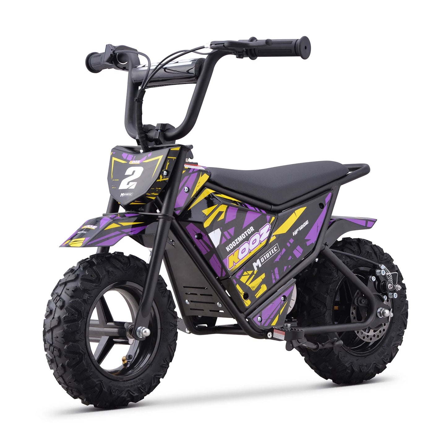 HP120E 24V 250W Electric Dirt Bike for Kids, 2 Speed Modes, Electric Motorcycle Up to 10 MPH & 7.5 Miles Long-Range.