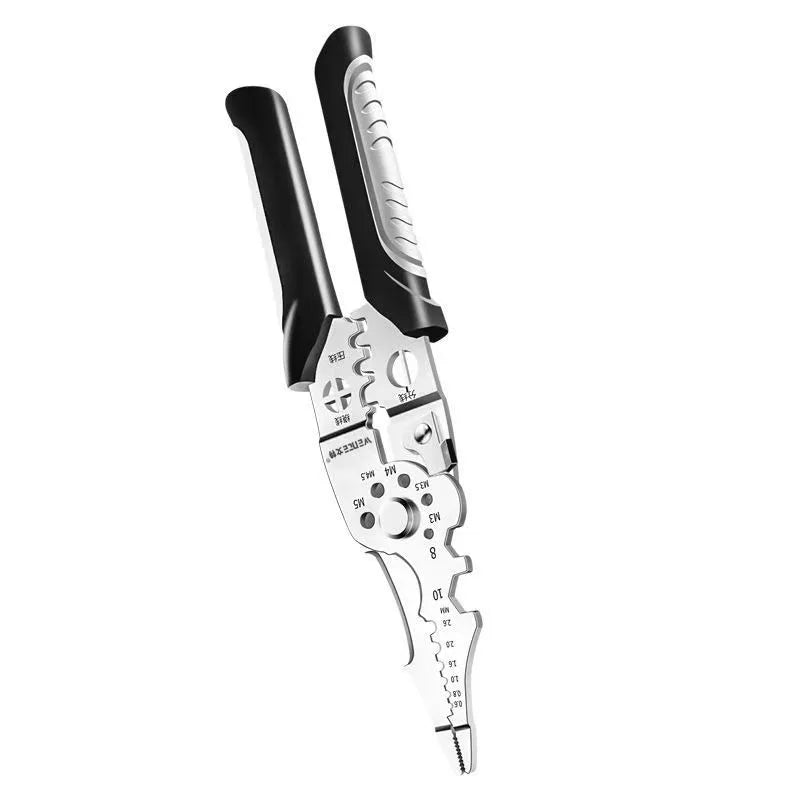 Multifunctional New Electrical Wire Stripping Pliers Splice Skin Peeling Wire Bending Imported Type Wire Winding Scissors