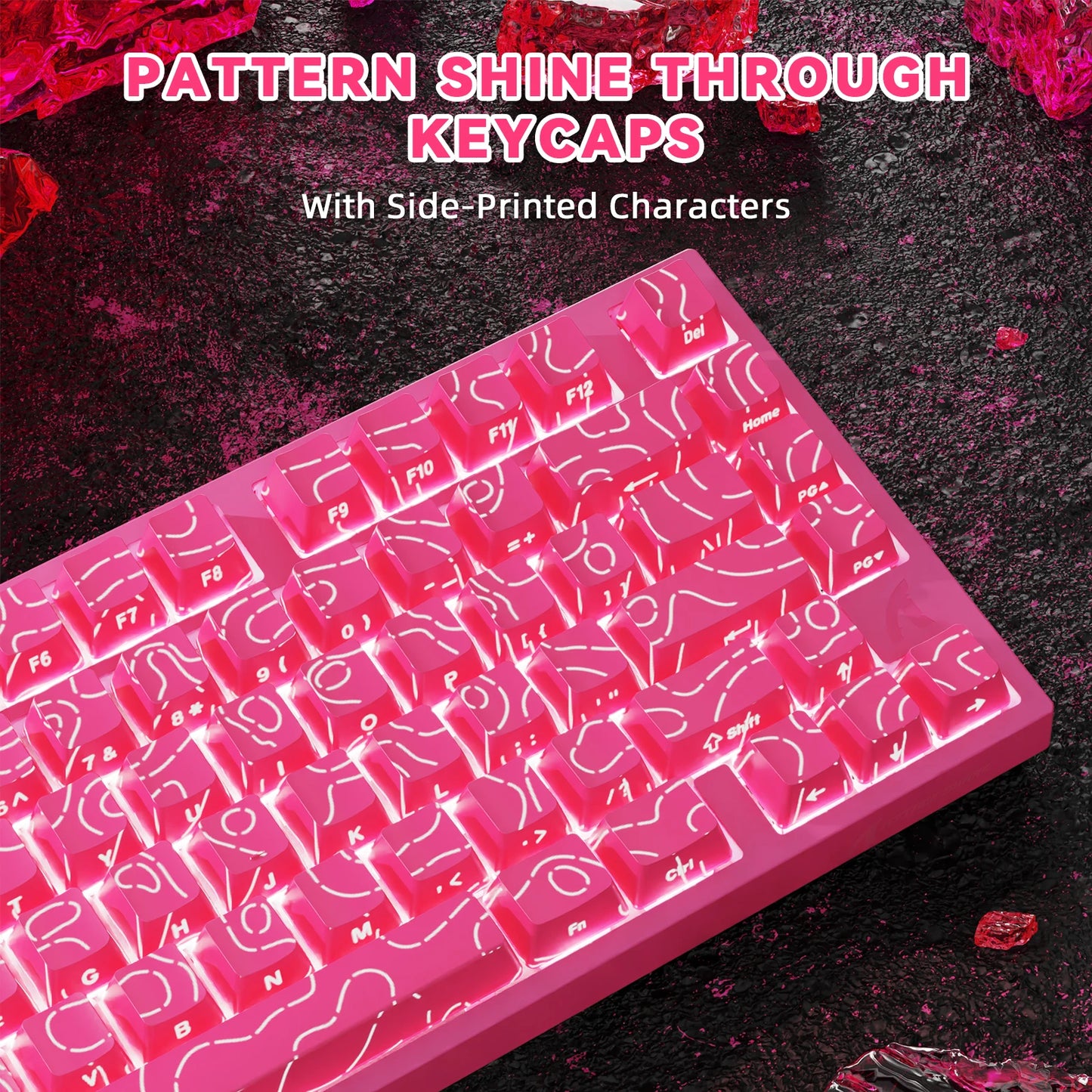 R82 HE Wired 75% Gaming Keyboard, Magnetic Switch, 8000Hz Polling Rate, Ultra-Precision 0.005mm RT Tech, RGB Backlight