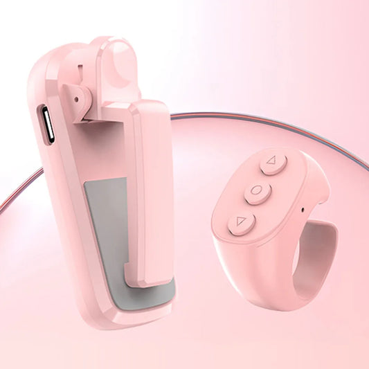 Remote Control Page Turners Type-C Rechargeable Multifunction Page Turner Clicker Lightweight for E-book Clicker Accessory