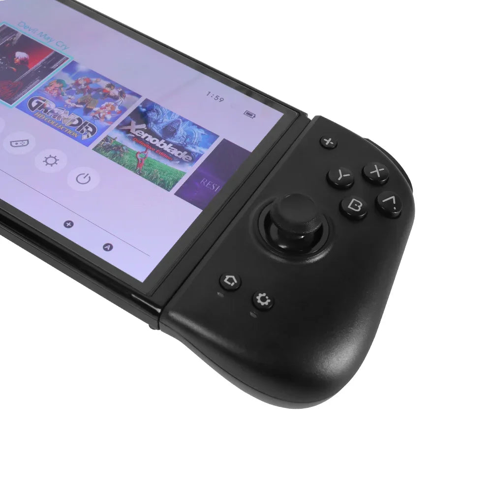 M6 HD Joy cons Controllers Hall Joystick HD Vibration Black M6 HD Nintendo Switch Joy-Con for Nintendo Switch OLED