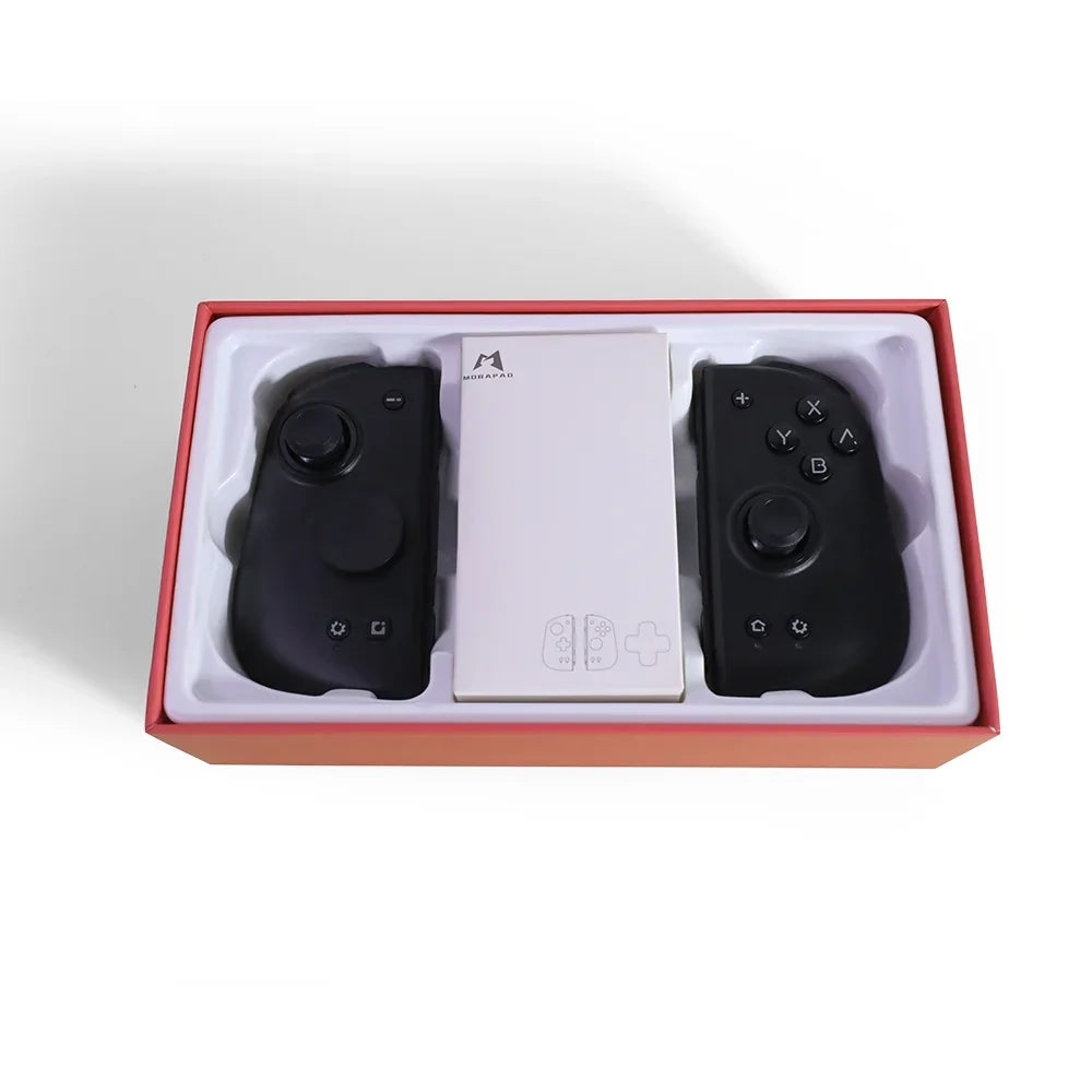 M6 HD Joy cons Controllers Hall Joystick HD Vibration Black M6 HD Nintendo Switch Joy-Con for Nintendo Switch OLED