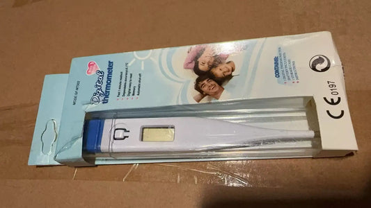 Digital LCD Thermometer Medical Body Temperature mouth Underarm Beeper Fast