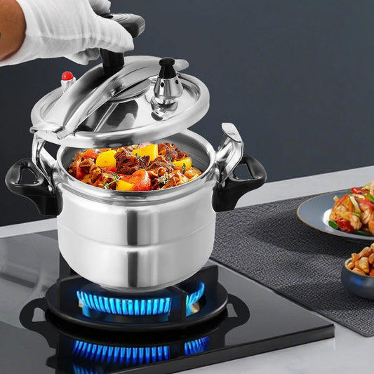 3L Family Small Mini Pressure Cooker High-Pressure Safety Valve, Aluminum Alloy Pressure Cooker Fit Home/Hotel/Restaurant