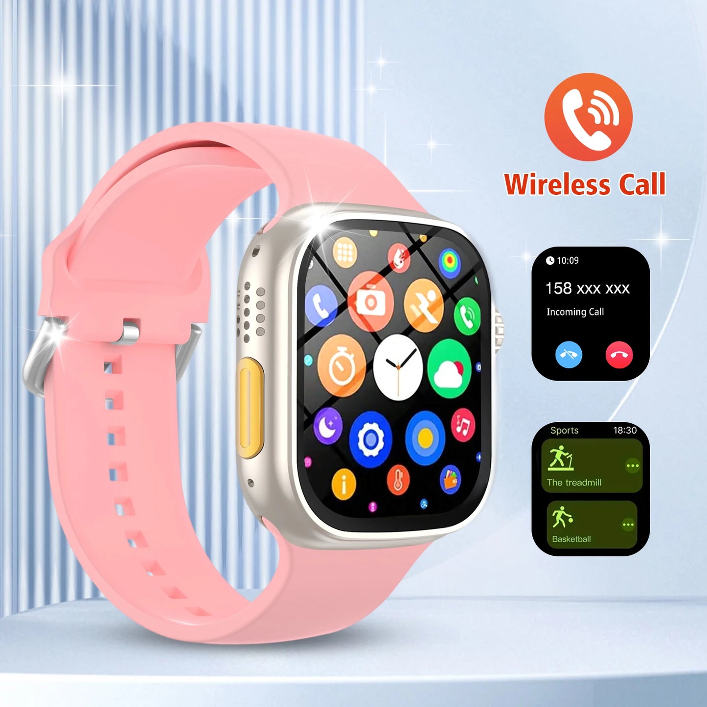Stylish Smart Watch, Remote Control of Mobile Phone Photos/Stopwatch/Alarm Clock/Calendar/Music Player/Sms/Incoming Calls