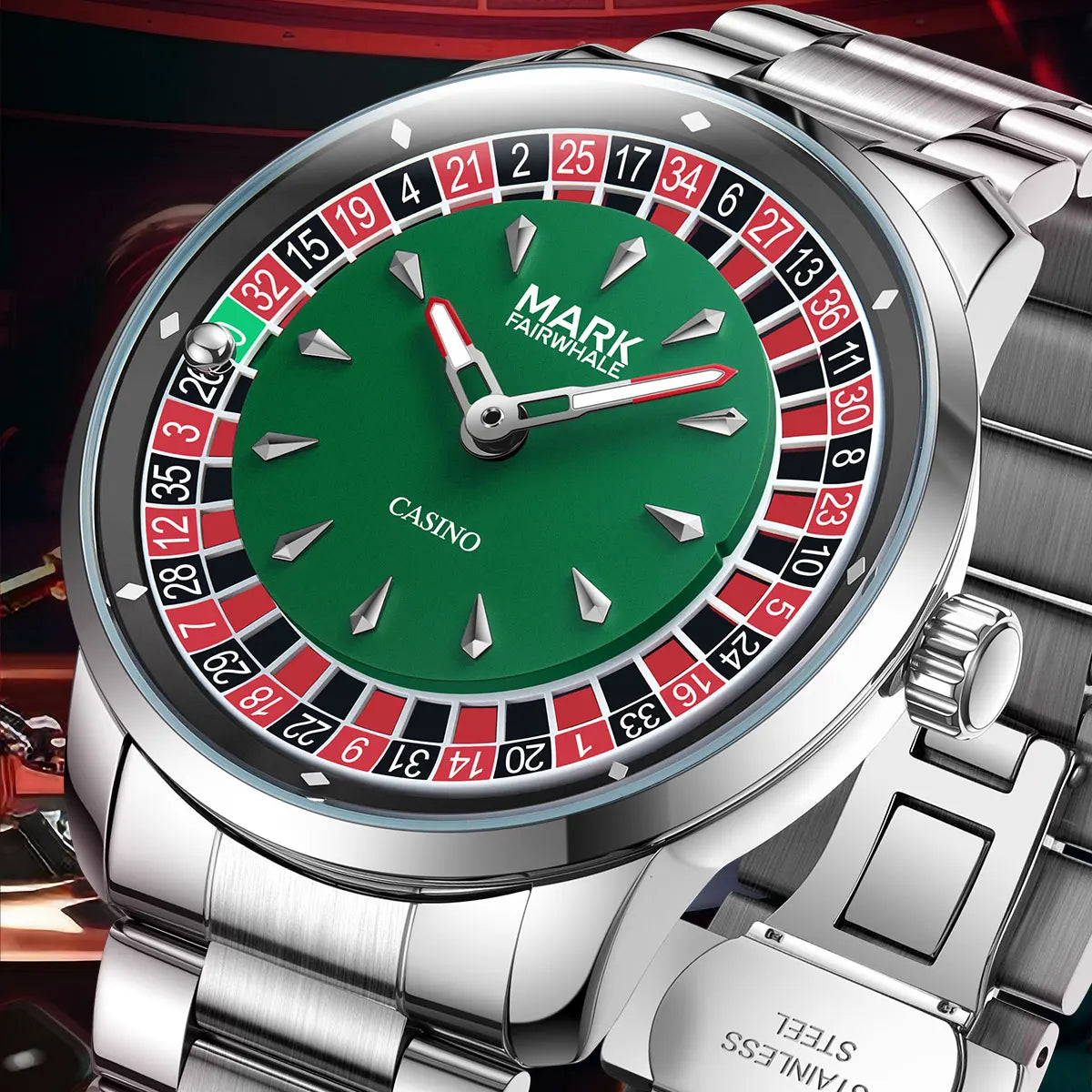 Casual Leather Strap dial Rotatable Roulette Watch Dial Men's Wristwatch Quartz Fashion Wristwatch Wrist Watches for Men