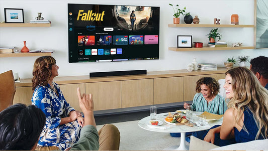 32" Smart TV Tizen OS Built-in 30W Soundbar HDR10 V-Max Display Theater Audio Dynamic Sound