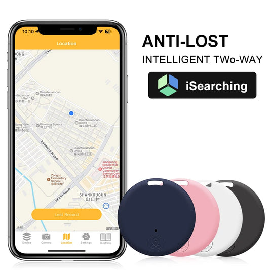 Mini GPS Tracker Device Anti-Lost Mobile Phone Smart Search Pet Kids Bag Wallet Key Smart Bluetooth Finder locator Anti-lost Equipment