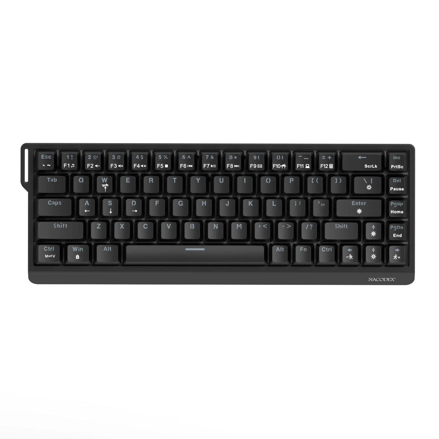 NK68 V2 Wired Mechanical Gaming Keyboard, Red Switch, Full Hot-Swappable, RGB Streamer Light, 68 Keys for Gaming & Office
