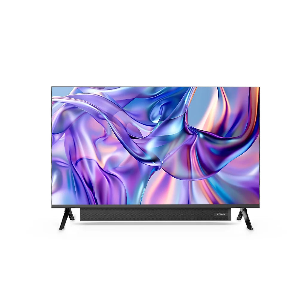 32" Smart TV Tizen OS Built-in 30W Soundbar HDR10 V-Max Display Theater Audio Dynamic Sound