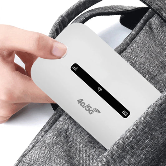 4G LTE Mobile Wi-Fi Router 150Mbps Portable Wi-Fi Hotspot with Sim Card Slot Wireless Internet Router Modem for Car Travel