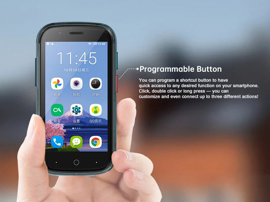 Jelly Star Mini Smartphone Android 13 8GB RAM 256GB ROM 2000 mAh battery G99 Octa 48MP 3 inch Led Light Unlocked Phone