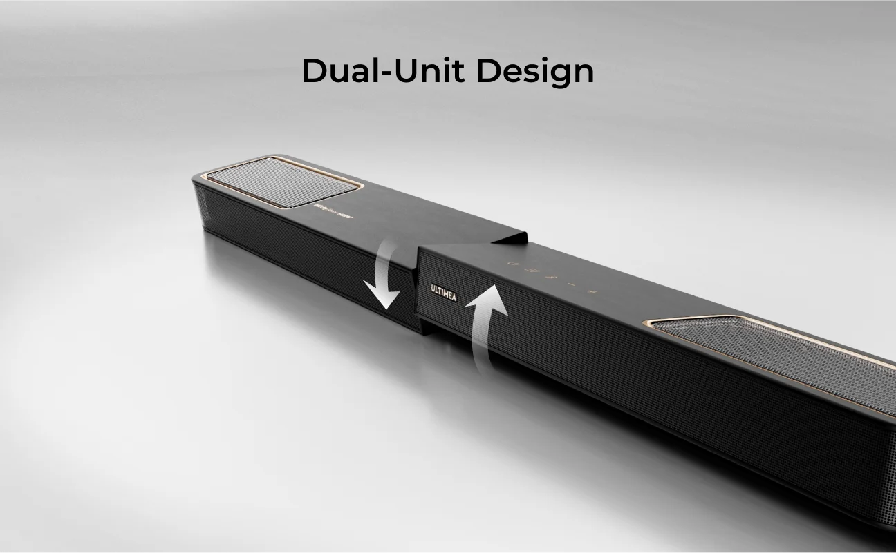 Skywave F30 Soundbar 3.1.2ch 300W Dolby Atmos Soundbar, with 5.25'' Wired Subwoofer, Home Theater for TV, APP Control