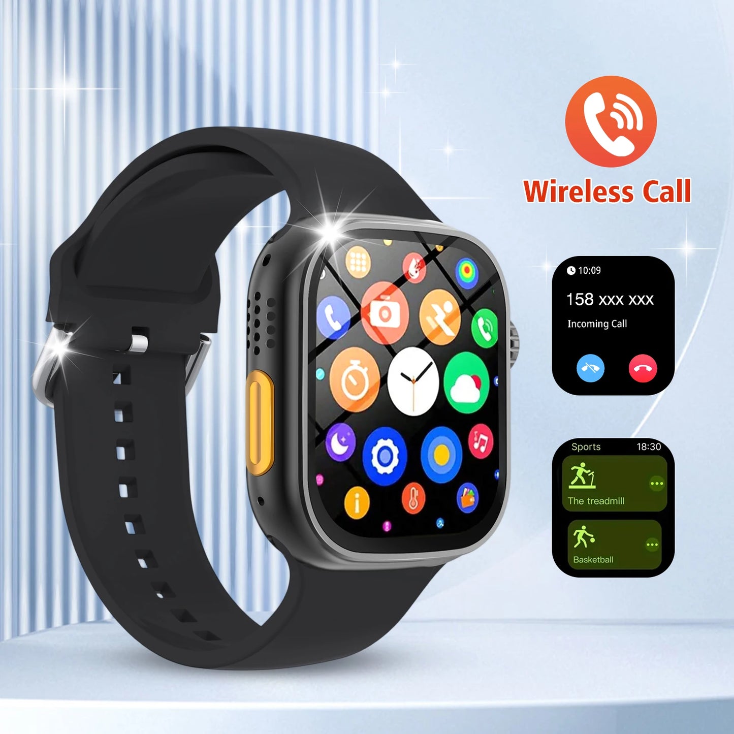 Stylish Smart Watch, Remote Control of Mobile Phone Photos/Stopwatch/Alarm Clock/Calendar/Music Player/Sms/Incoming Calls