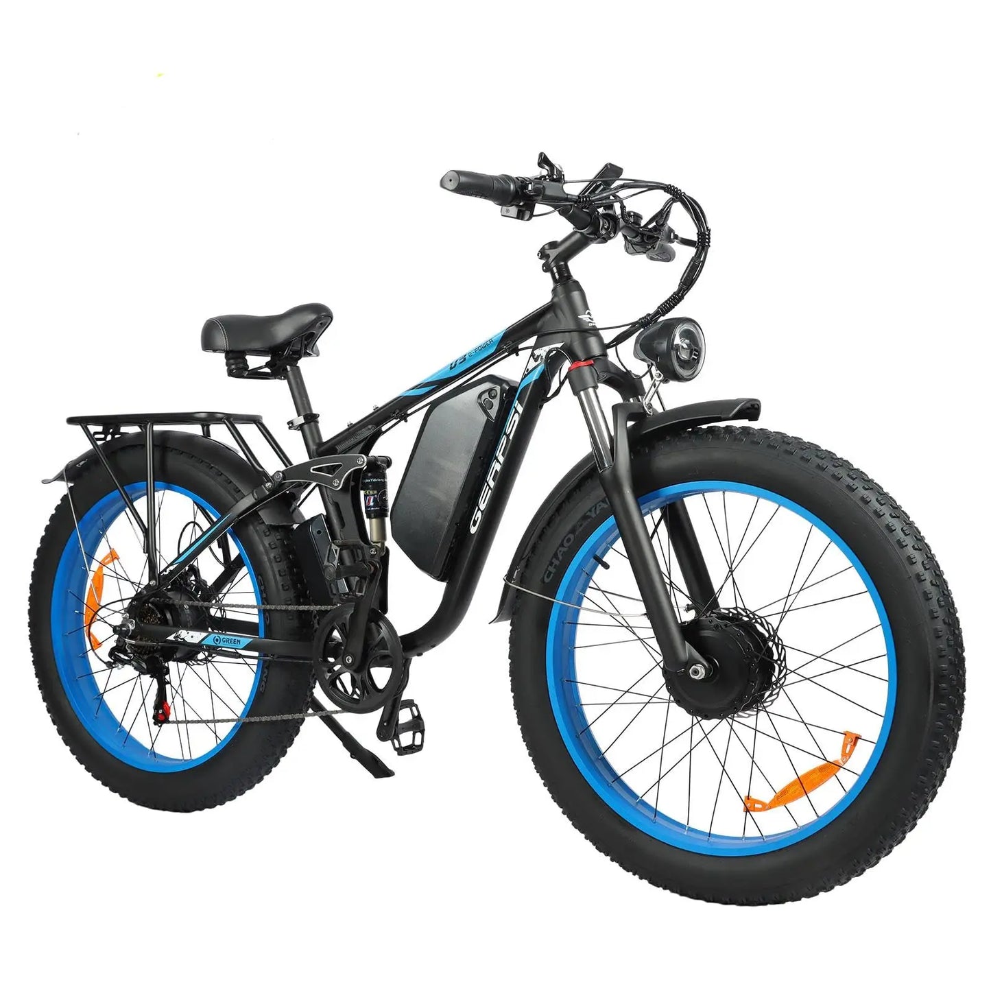 DM01 2000W Moto Electric Bicycle 60V30AH Battery Color Display 42 MPH E Bike UL2849