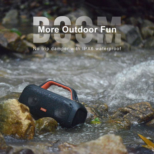 Outdoor Portable Bluetooth Speaker Powerful 60W Stereo Bass Subwoofer SoundBox IPX6 Waterproof TWS Pairing Wireless Speaker