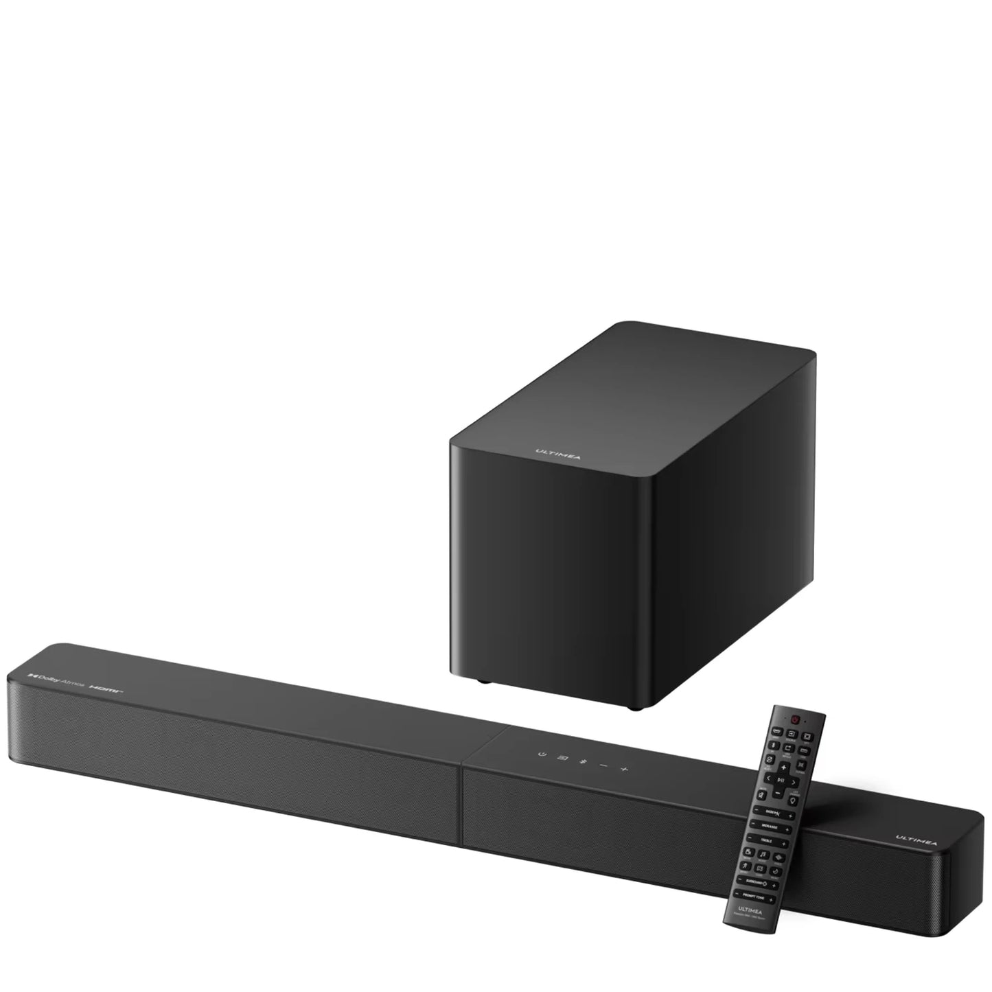 340W 5.1 Soundbar with Dolby Atmos, Surround Sound System with 5.25" Wired Subwoofer, Home Theater Smart APP Control