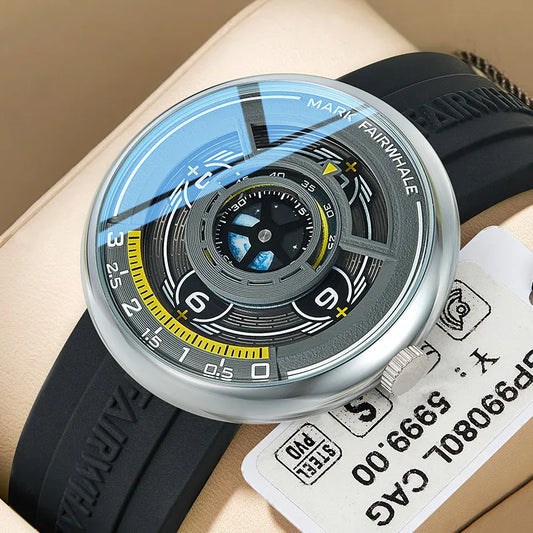 Fashion Earth Dial Quartz Men's Watch Silicone Strap Sport Waterproof Watch for man reloj hombre