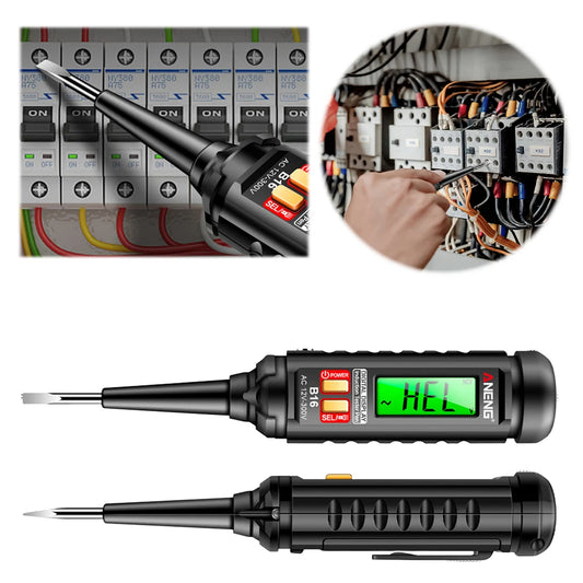 AC 12V-300V Non-Contact Voltage Detector Digital Electrical Pen Smart Induction Test Pen Voltage Test Pen Live Wire Test