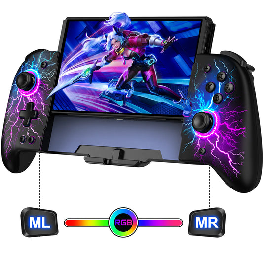 For Switch/OLED Controller Hall Effect Wireless Switch Controller One-Piece FOR Switch Joypad with 1000mAh Battery