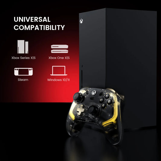 Kaleid Flux Xbox Controller Wired Gamepad for Xbox Series X, Xbox Series S, Xbox One game console Hall Effect Joystick