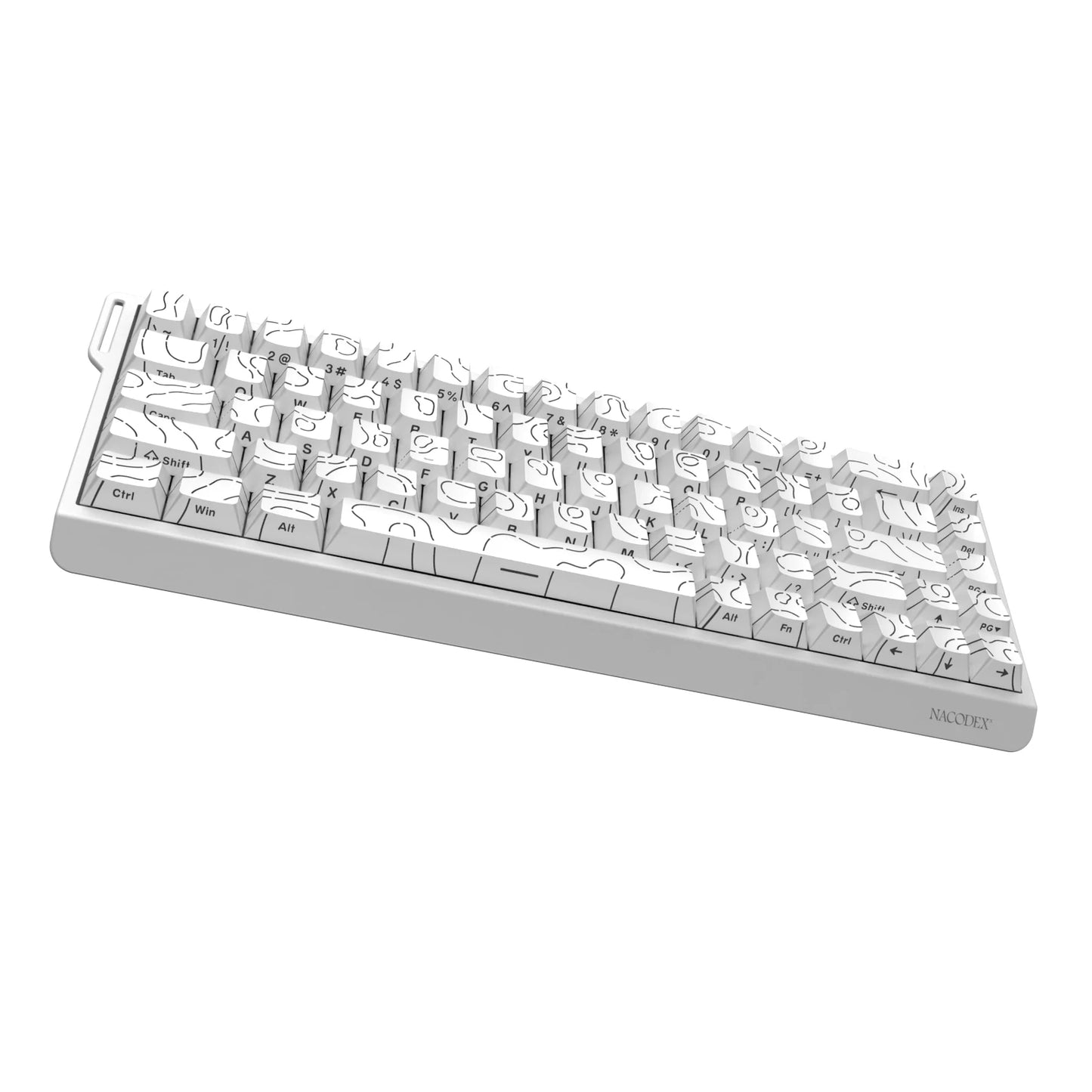 NK68 V2 Wired Mechanical Gaming Keyboard, Red Switch, Full Hot-Swappable, RGB Streamer Light, 68 Keys for Gaming & Office