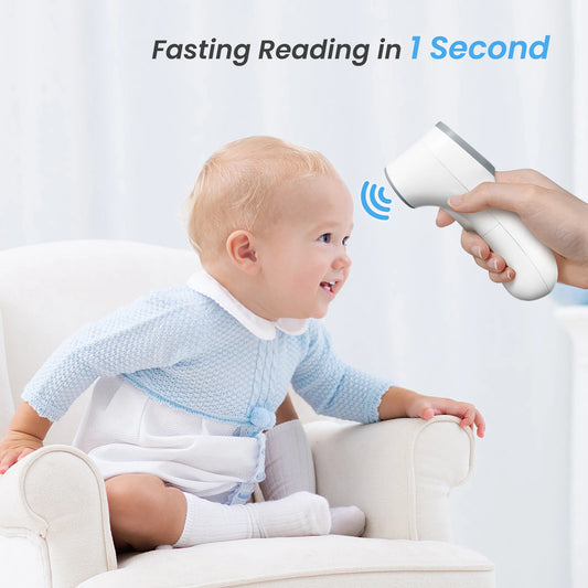 Infrared Digital Thermometer Forehead Ear Body Fever Thermometer Multi-Function Non-Contact Temperature Measurement Device