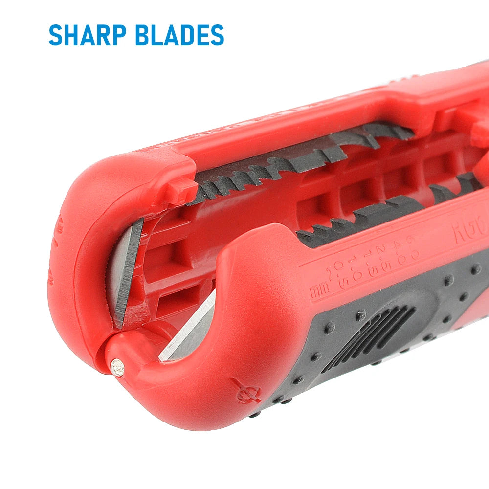 Multifunctional Cable Wire Stripper Cutter Pliers Hand Tool Hardware Tool Portable Anti-skid Handle Strip pen clip 2030