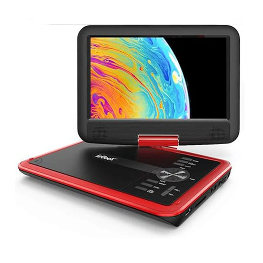 11.5" Portable DVD Player with SD Card/USB Port, 5 Hour Rechargeable Battery, 9.5" Eye-Protective Screen, Support AV-in /